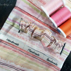 Scruchies - Hand sewn! (Hair scrunchie OR Watch Band any type!)